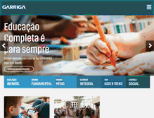 Tablet Screenshot of garriga.com.br